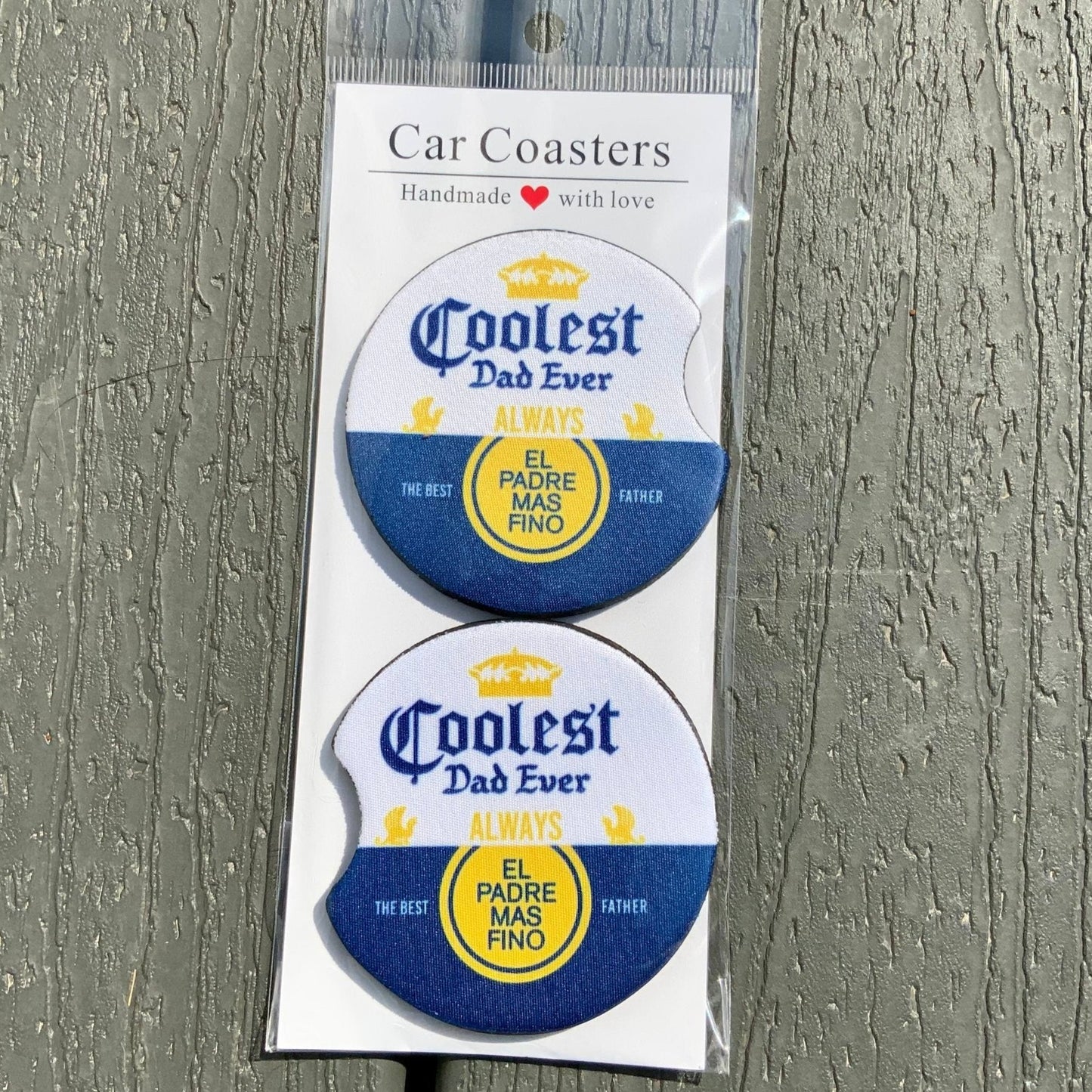 Coolest Dad Ever Coaster Set