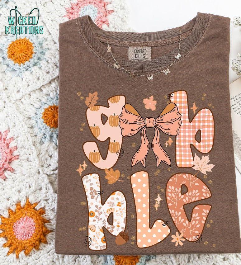 Gobble Word Art T-Shirt