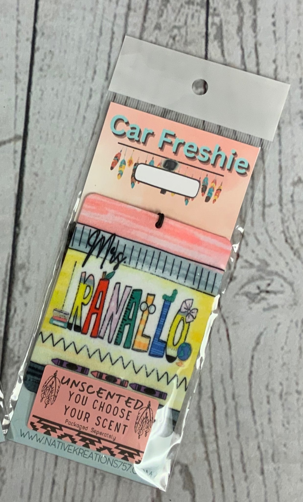 Personalized Teacher Felt Freshie