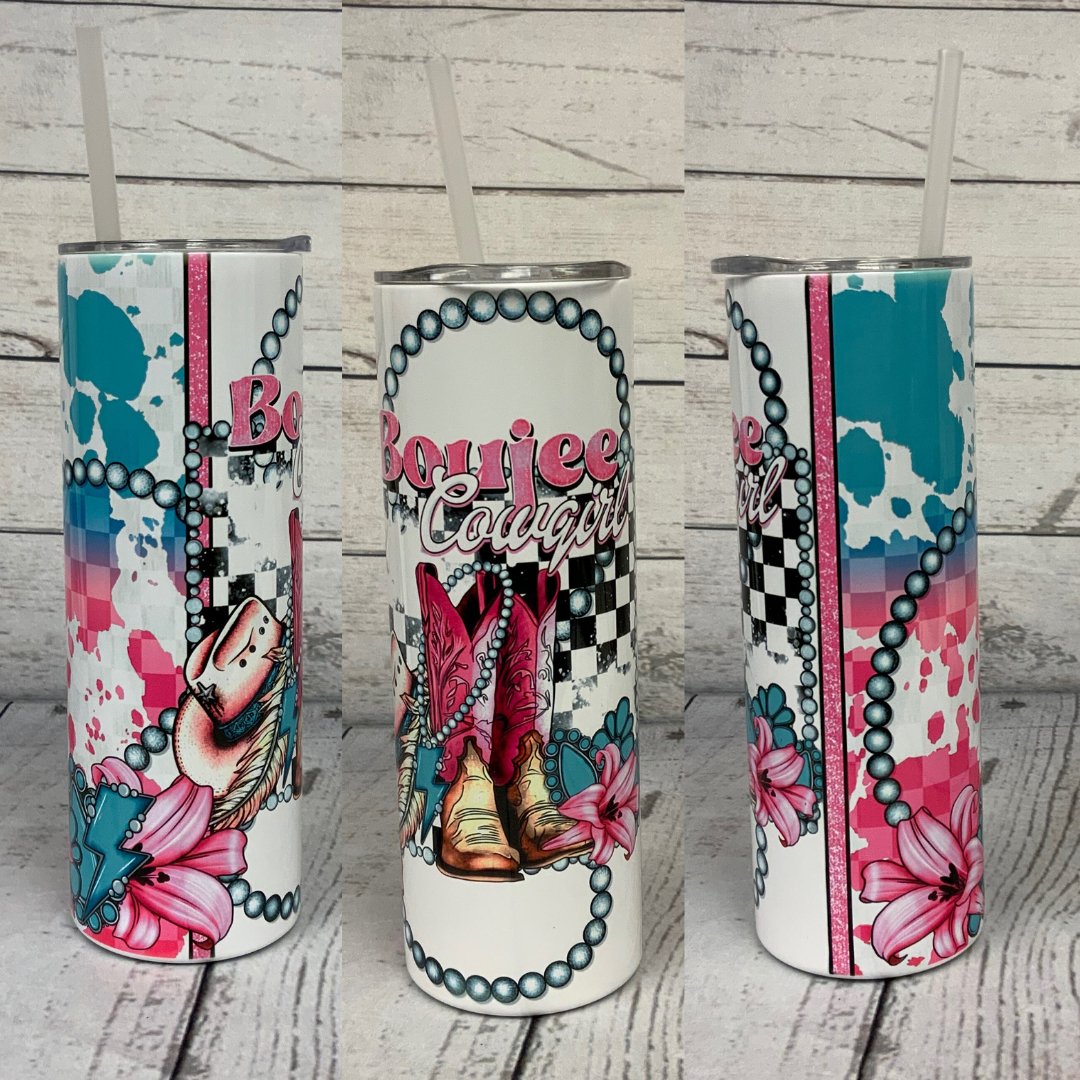 RTS - Boujee Cowgirl Tumbler