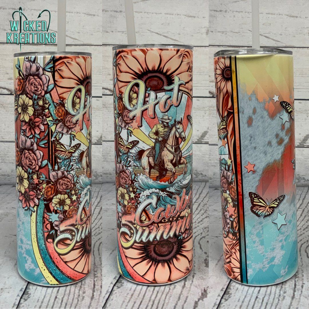 RTS - Hot Cowboy Summer Tumbler