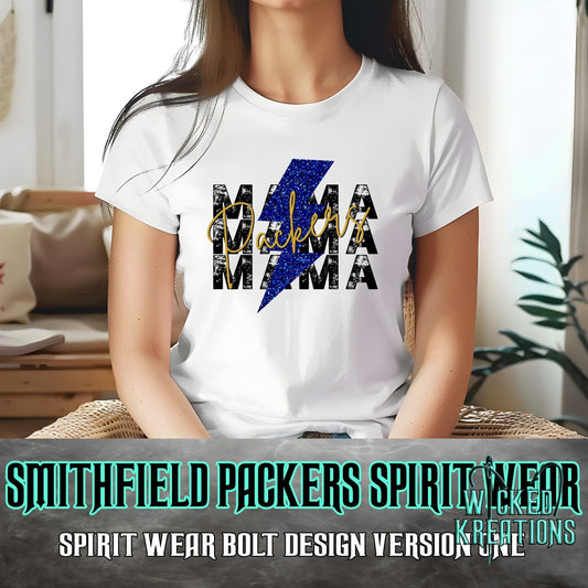 Smithfield Packers Lightning Bolt Version One