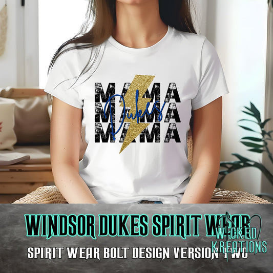 Windsor Dukes Lightning Bolt Version Two