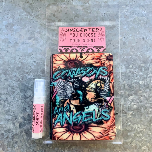 Cowboys & Angels Felt Freshie