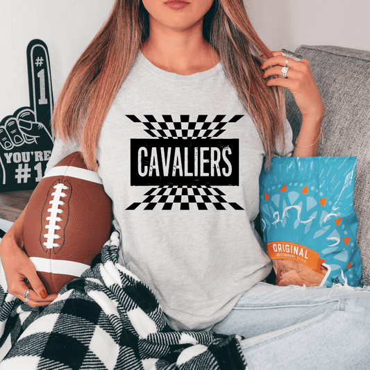 Cavaliers Checkered T-Shirt