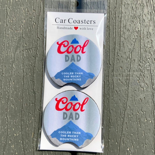Cool Dad Car Coaster Set - RTS