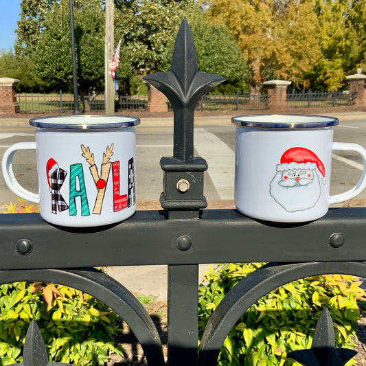 Custom Christmas Camp Mug