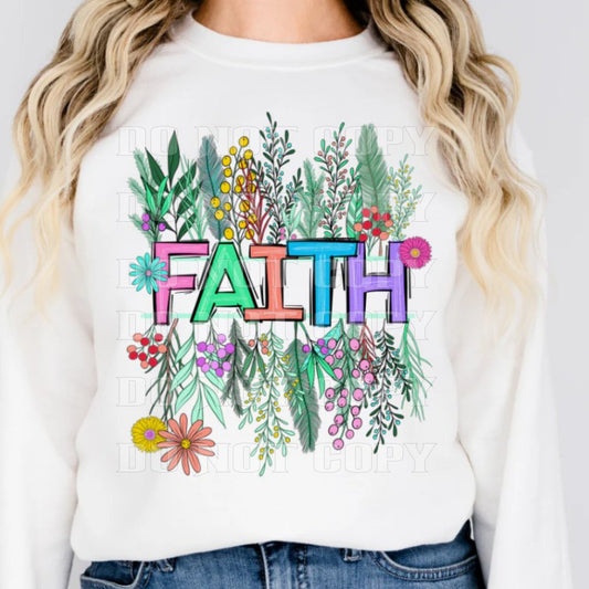 Faith Floral T-Shirt