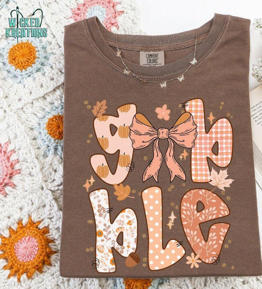 Gobble Word Art T-Shirt