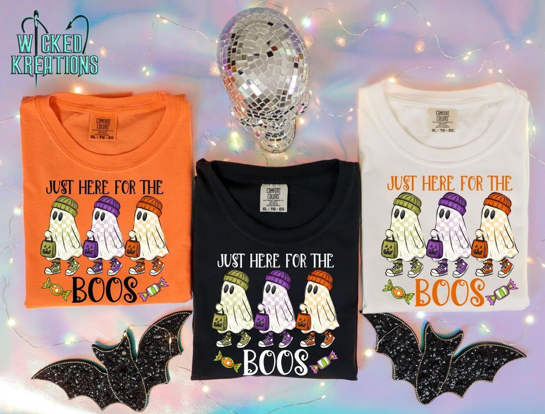 Just Here for the Boos T-Shirt