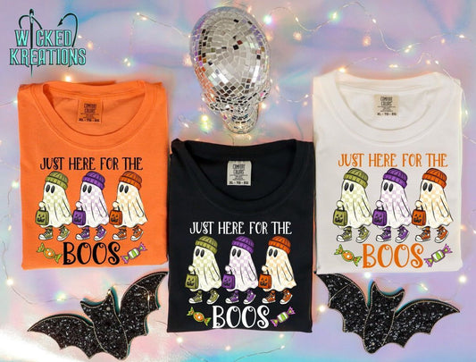Just Here for the Boos T-Shirt