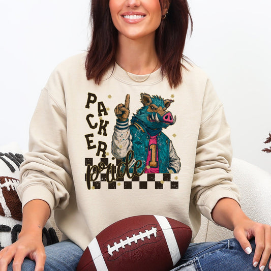 Packers Pride Grunge Mascot T-Shirt