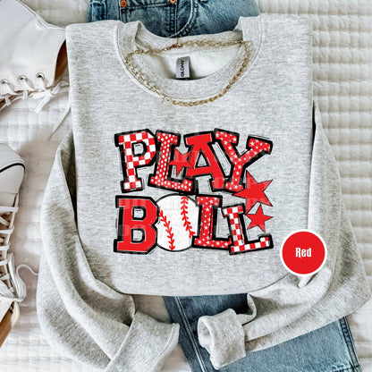 Play Ball Baseball T-Shirt