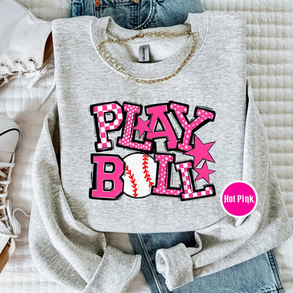Play Ball Baseball T-Shirt