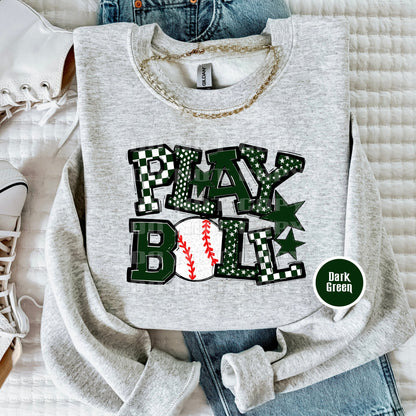 Play Ball Baseball T-Shirt