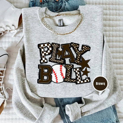 Play Ball Baseball T-Shirt