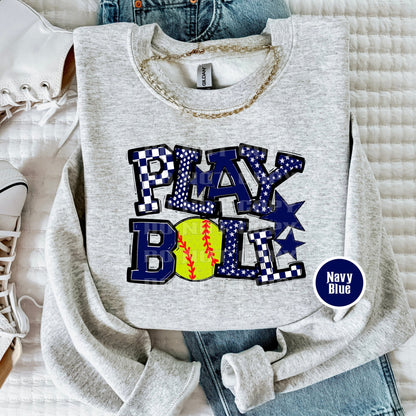 Play Ball Softball T-Shirt