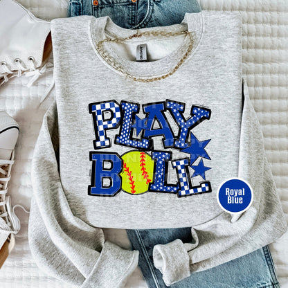 Play Ball Softball T-Shirt