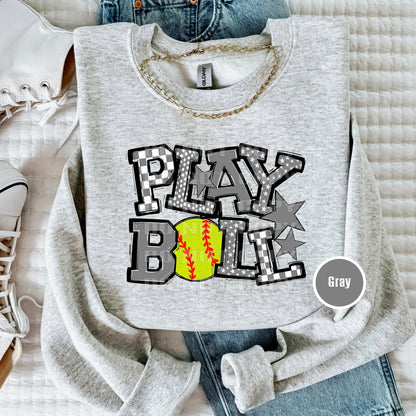 Play Ball Softball T-Shirt