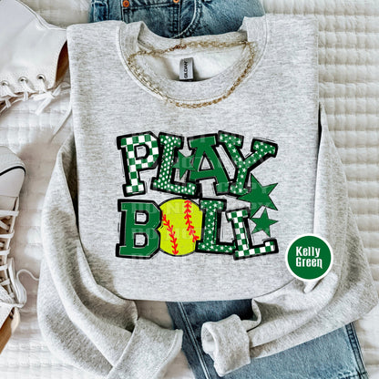 Play Ball Softball T-Shirt