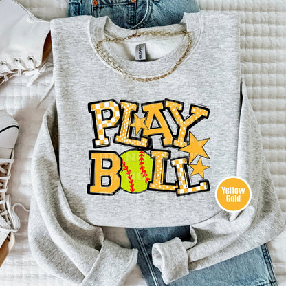 Play Ball Softball T-Shirt