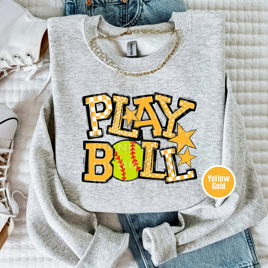 Play Ball Softball T-Shirt