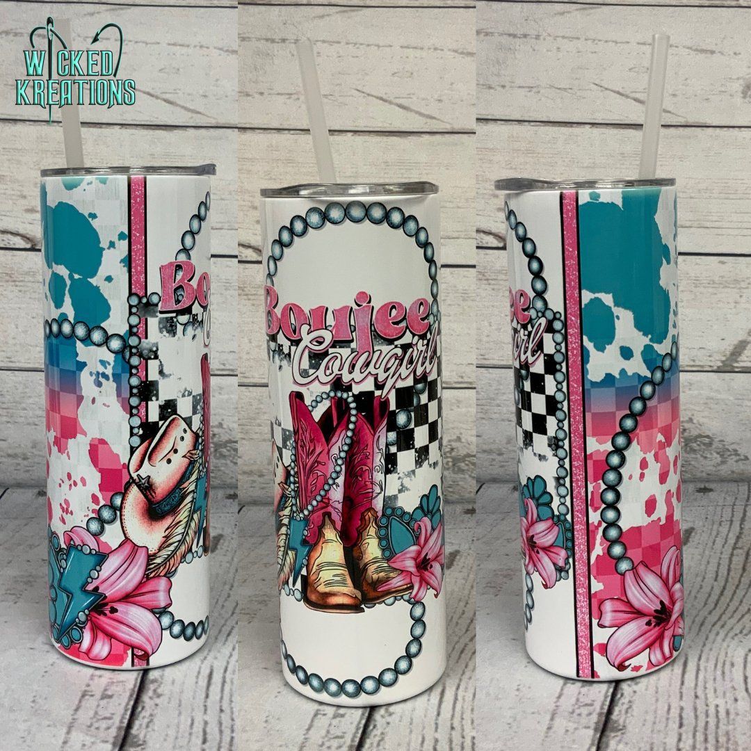 RTS - Boujee Cowgirl Tumbler