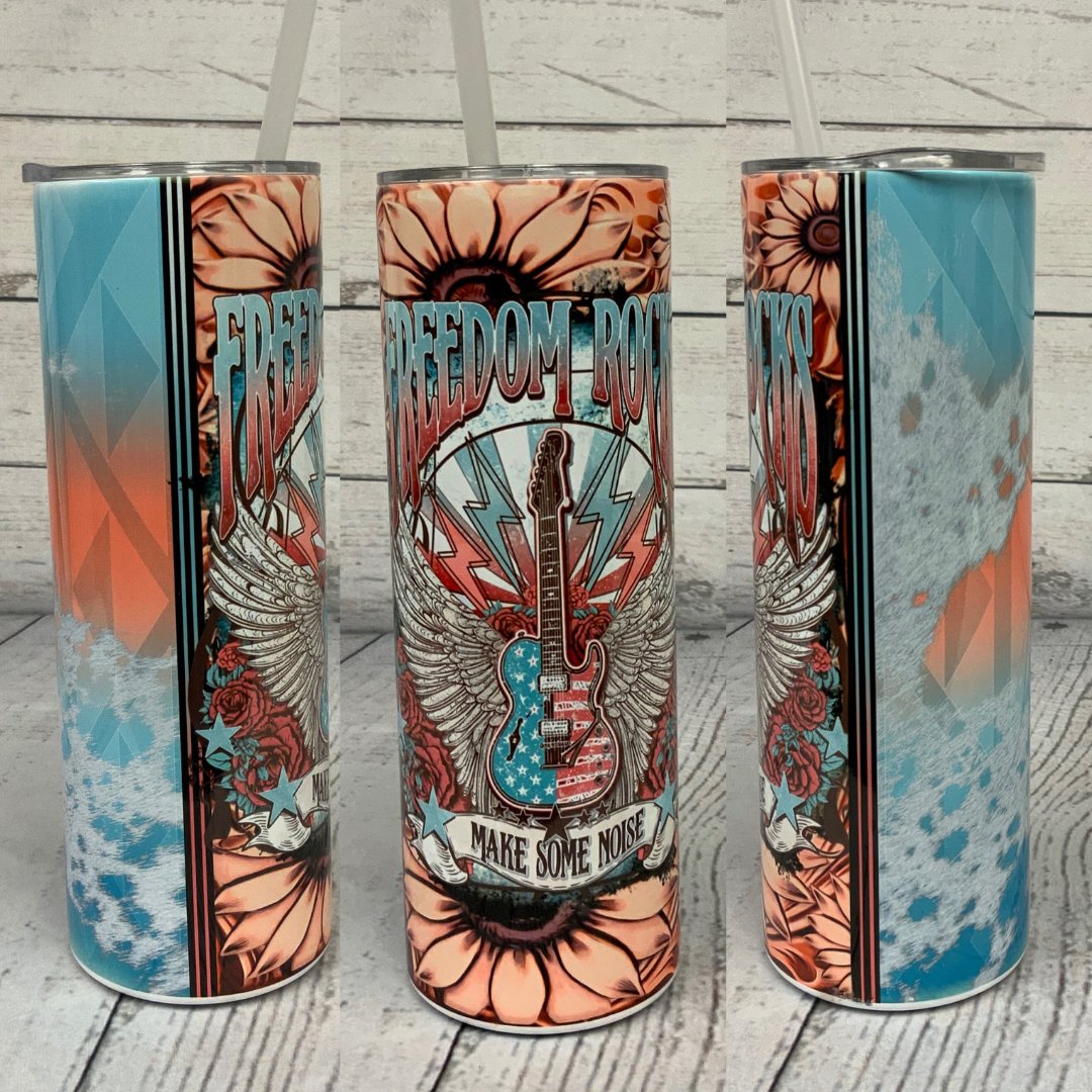 RTS - Freedom Rocks Tumbler