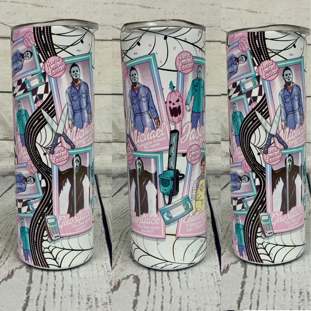 RTS - Pink Horror Tumbler