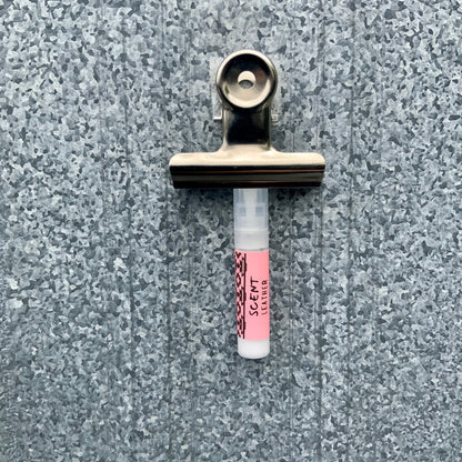 Small Town Rebel Teal & Pink Felt Freshie - RTS