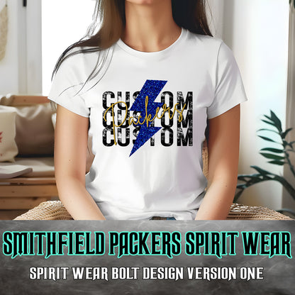 Smithfield Packers Lightning Bolt Version One