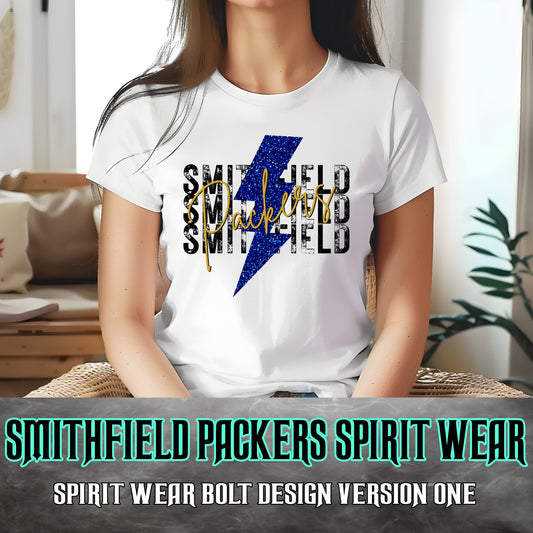 Smithfield Packers Lightning Bolt Version One