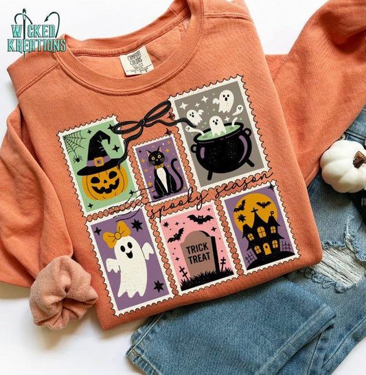 Spooky Season Stamps T-Shirt